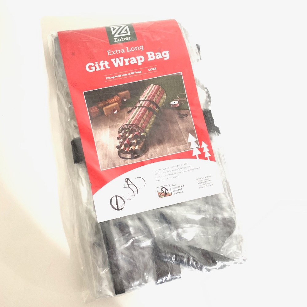 how to organize your stuff - Clear Gift Wrap Bag - Picture 7 of 10